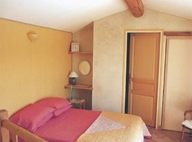 Bedroom in Gîte Cabine